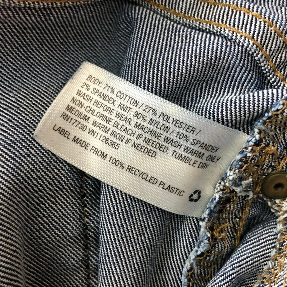 Isabel Maternity Jeans Jegging Dark Wash Full Panel Stretch Size 12 - Image 4