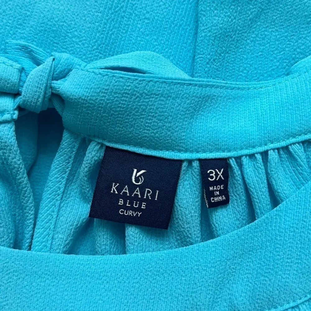 KAARI BLUE Curvy Cold Shoulder Blouse - Image 10