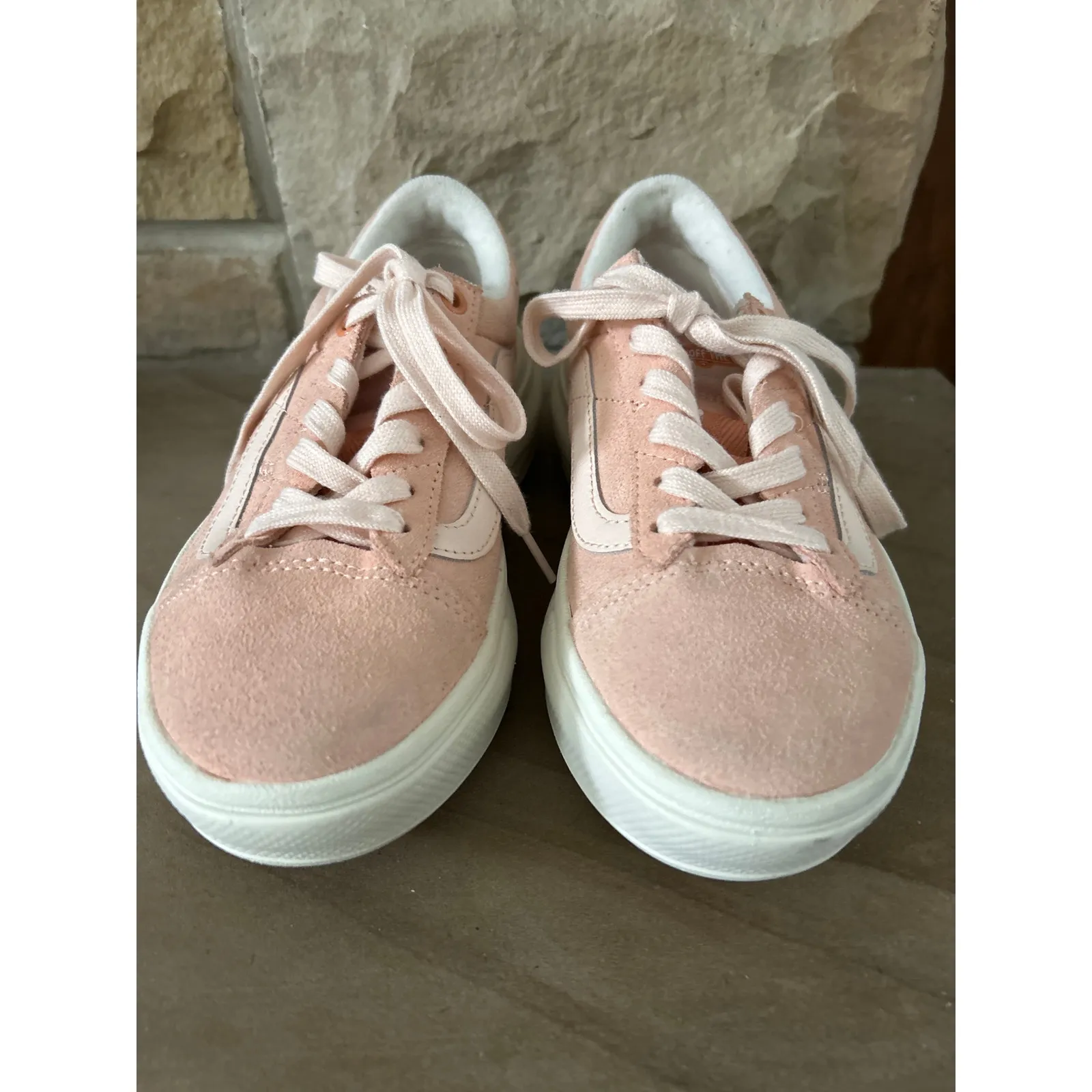 NEW! Vans Old Skool Overt CC Plus 'Pink/White' in women’s 6.5. NWOB - Image 4