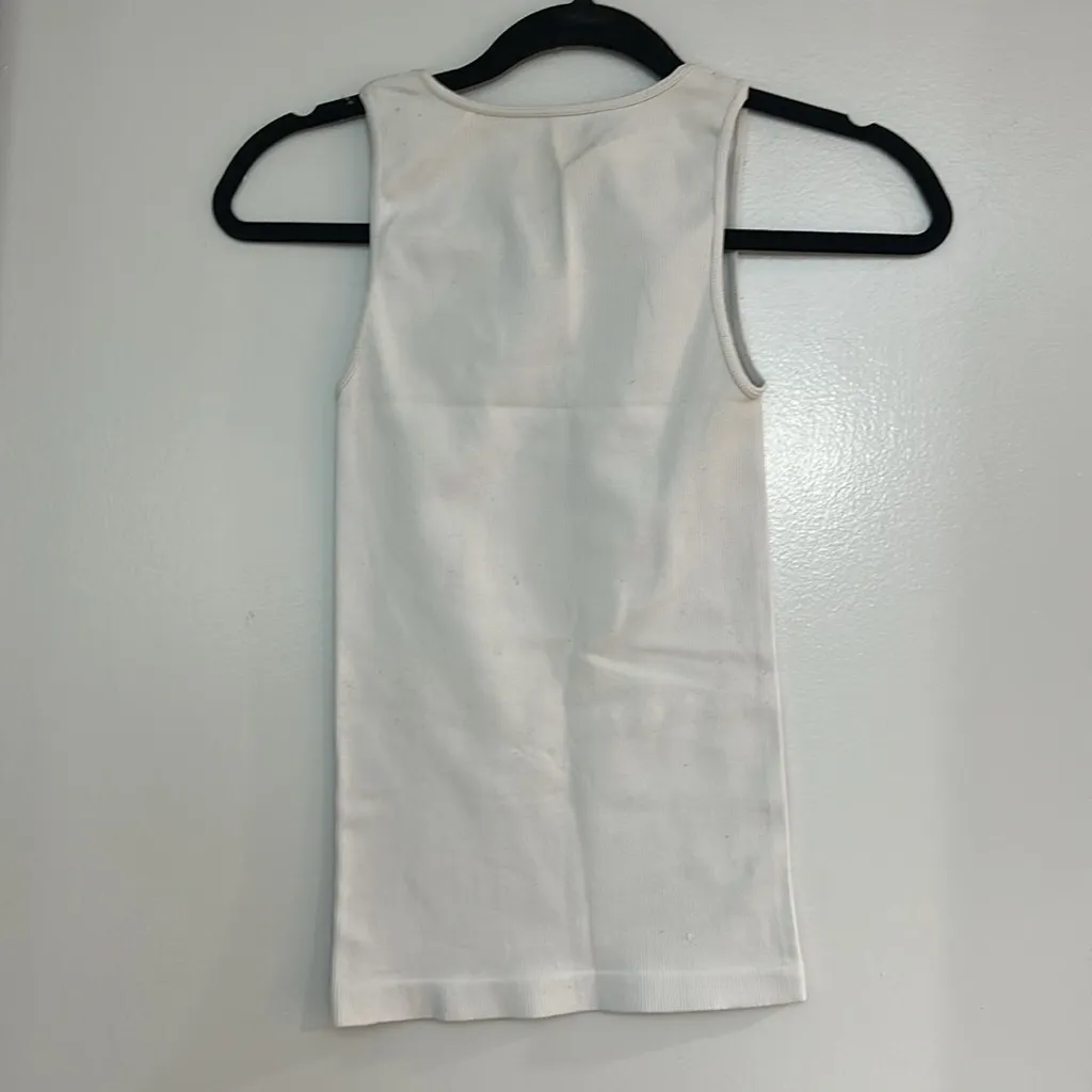 MOVING SALE Sugarlips Original Ribbed White Seamless Tank Top - Image 7