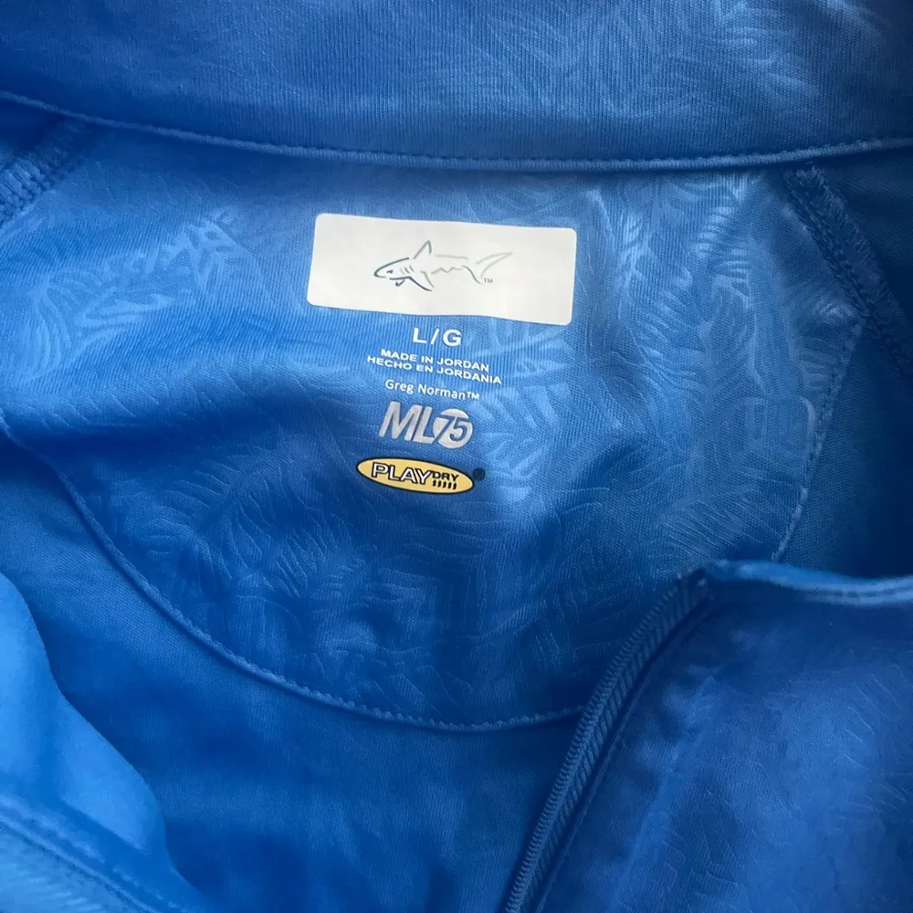 Womens Greg Norman Collection Ocean Blue Quarter - Image 2