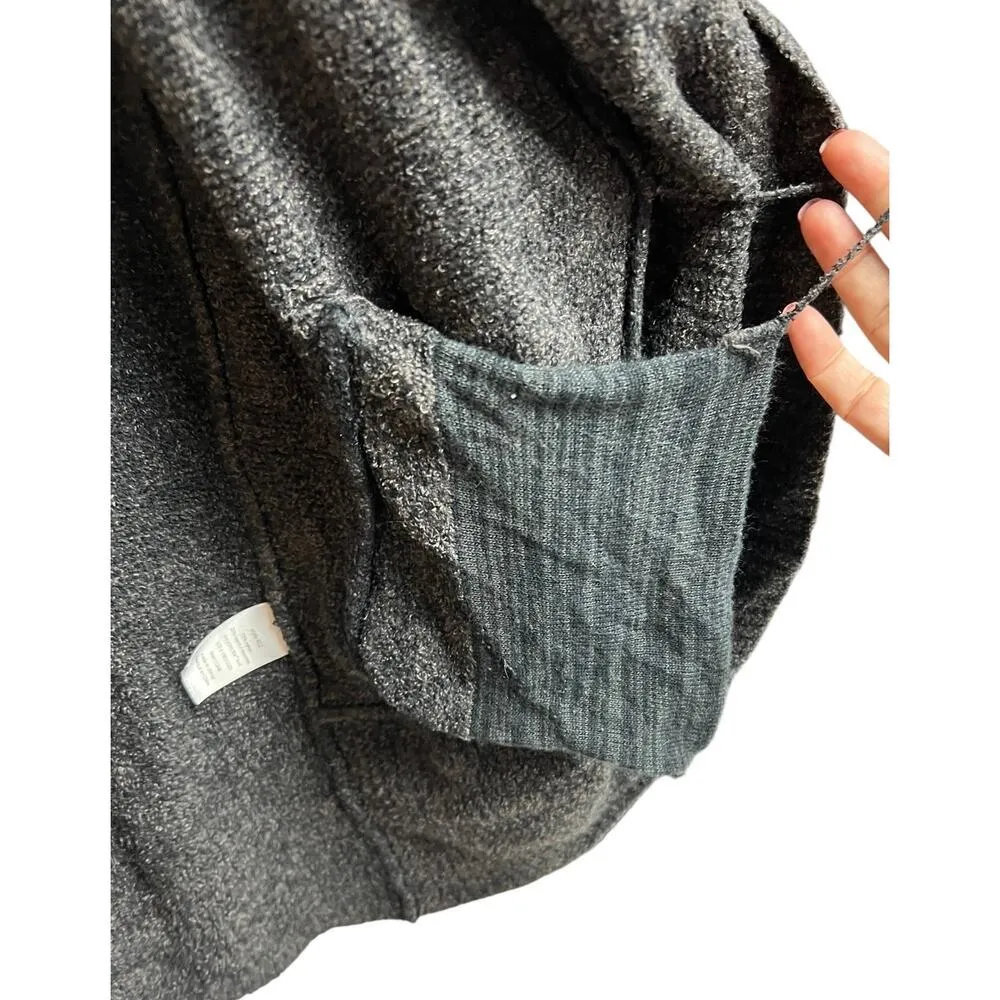 Barefoot Dreams Bamboo Cozy Chic Lite Circle Lounge Cardigan XS/S Gray - Image 5