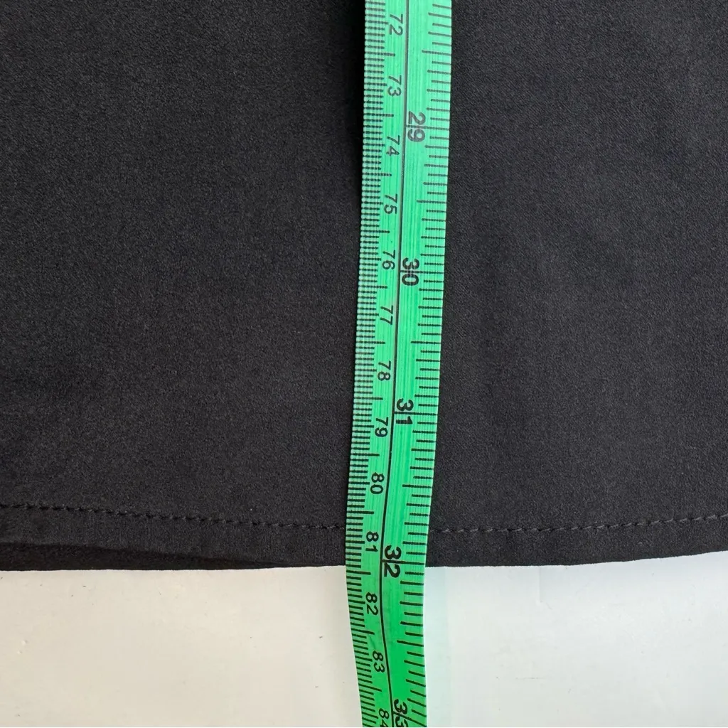 ELOQUII Draped Twist-Front Satin Slip Dress Black Size 22 NWT Plus Cocktail LBD - Image 10