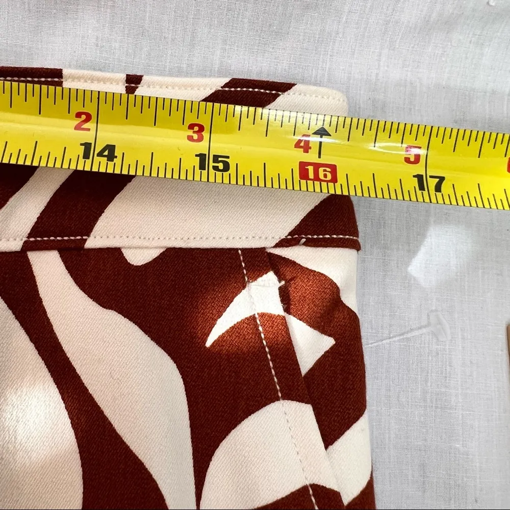 NWOT SPANX  On the Go Printed Ankle Slim Straight Pant Zebra Stripe Sz LTall - Image 12