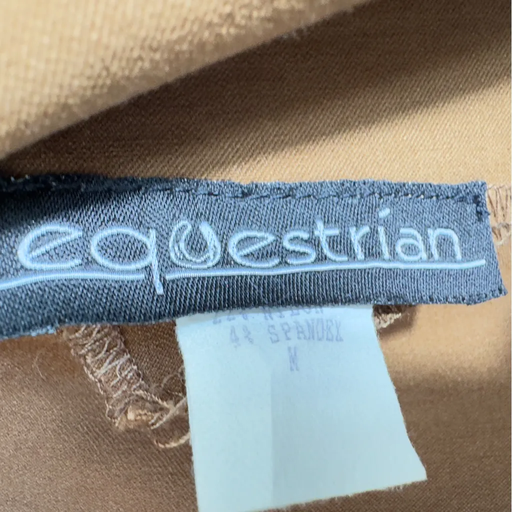 Vintage Equestrian Medium Open Front Horse‎ Riding Jacket Blazer 2 Pockets - Image 5