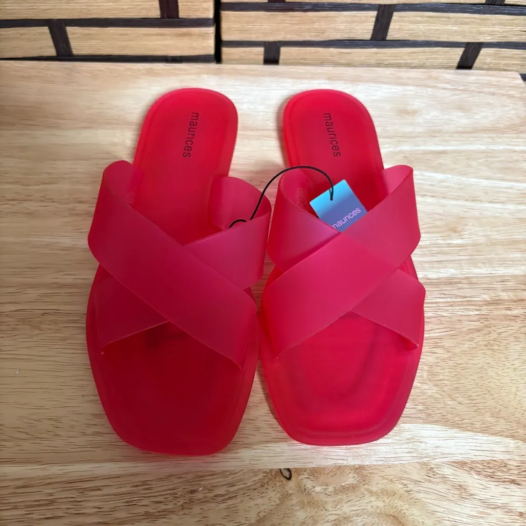 Maurices Pink Sandals Size‎ 7 - Image 3