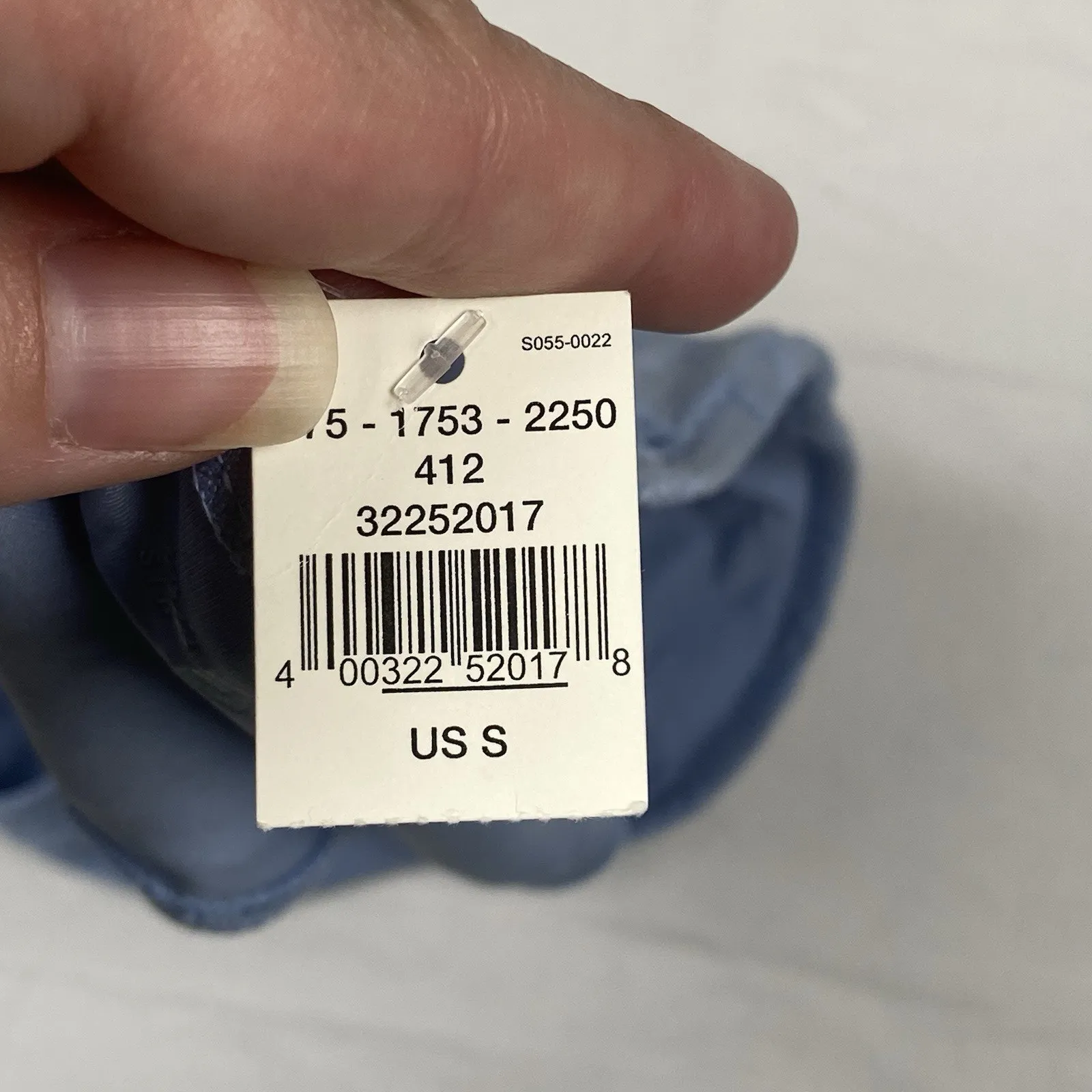 Aerie Bikini Bottom Women's Size Small Blue NWT Floral Embroidered Lined - Image 4