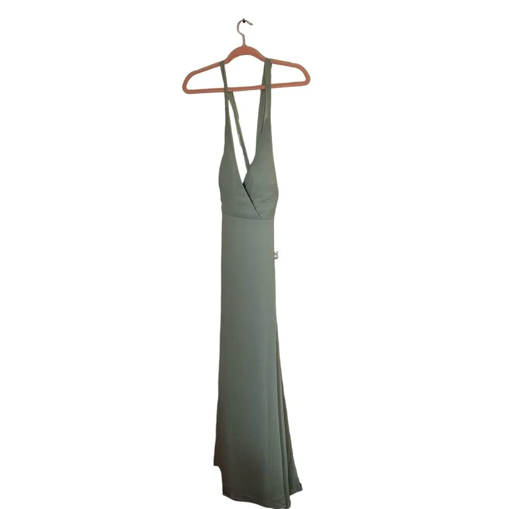 Birdy Grey Moni Convertible Bridesmaids Dress In Sage Green XS NWT - Image 5