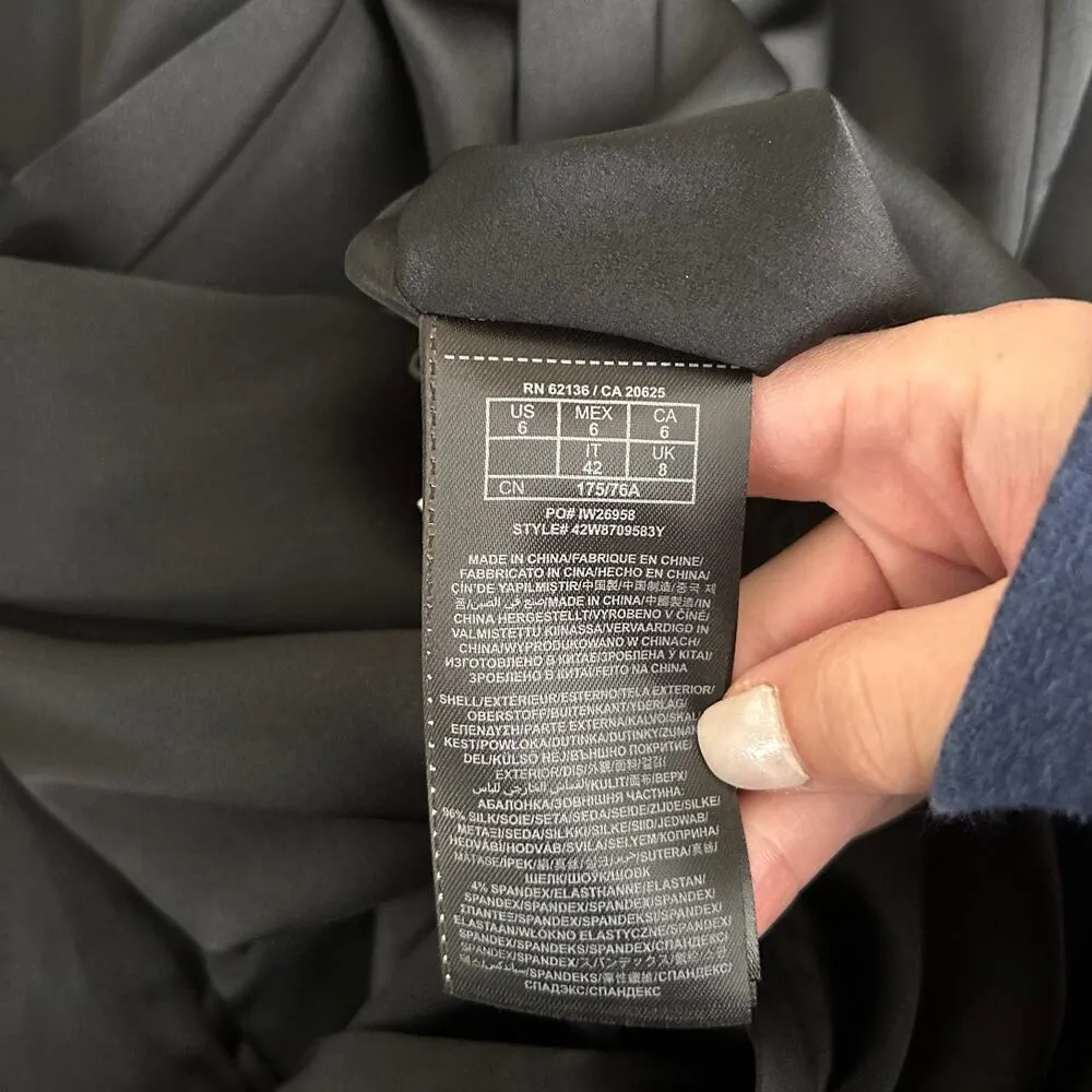 Marciano  Black Cut Out Dress Sz 6 - Image 8