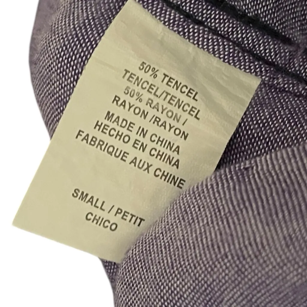 RAILS Shirt Women’s S‎ Small Purple Plaid Button Up Long Sleeve Casual - Image 8