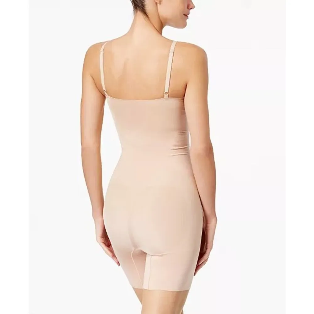 Spanx  Women's OnCore Mid-Thigh Nude Shapewear Bodysuit SS1715 Size XL - Image 2