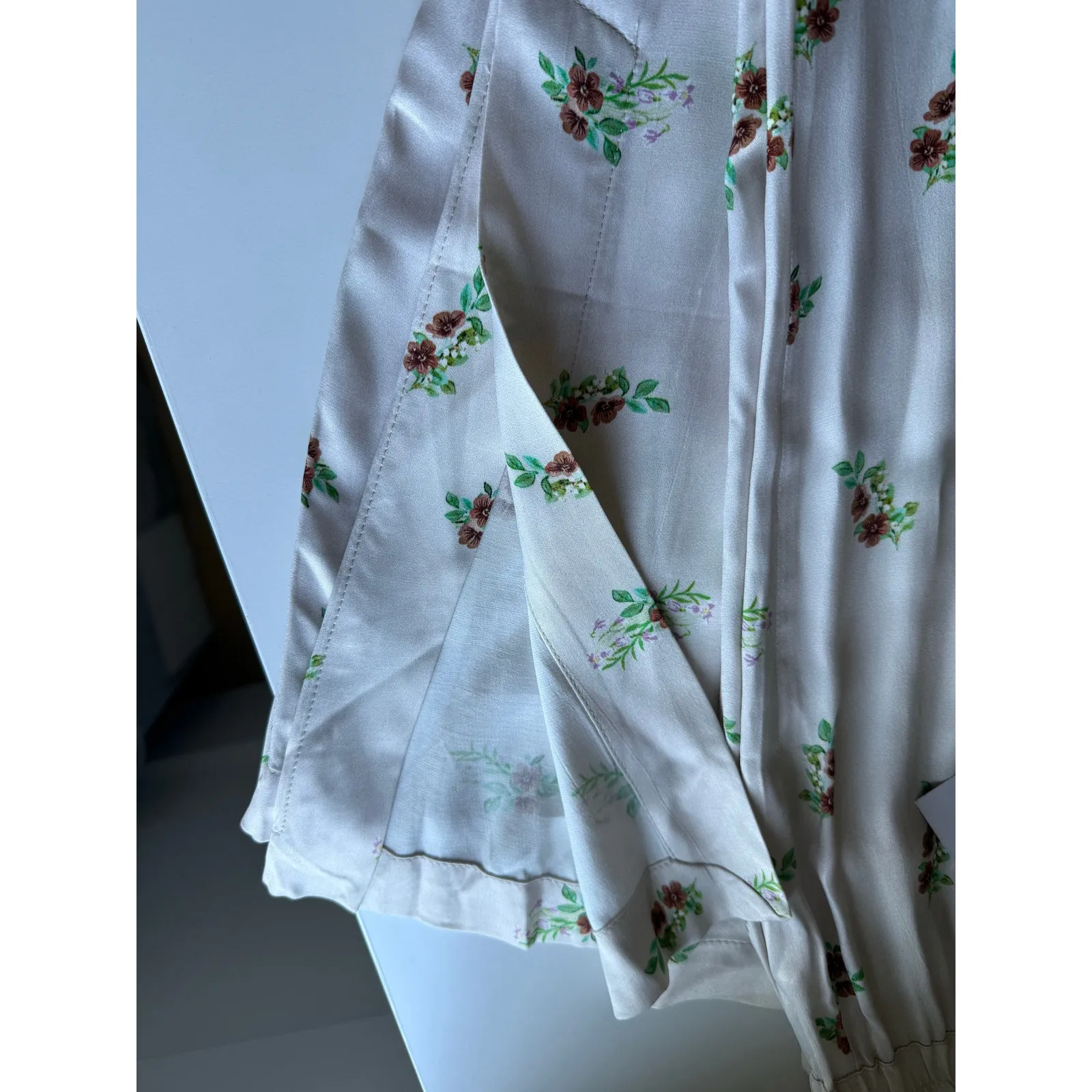 $248 New Sleeper Beige Blossom Pant - Small - Image 10