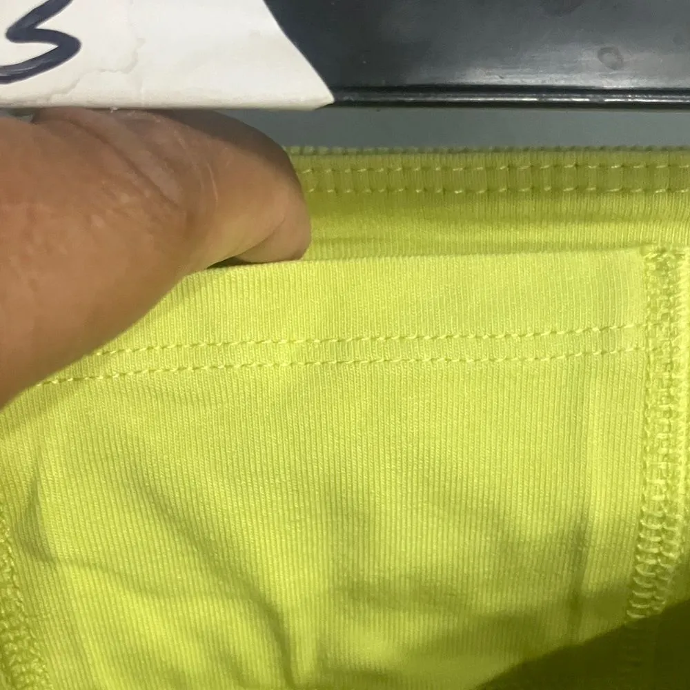 ❌Free people movement neon high rise hot shot biker Shorts XS Yellow - Image 3