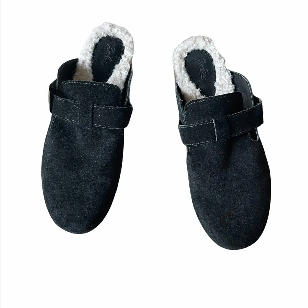 NEW Zodiac Maui Slippers Leather Suede Fur Lined - Image 5