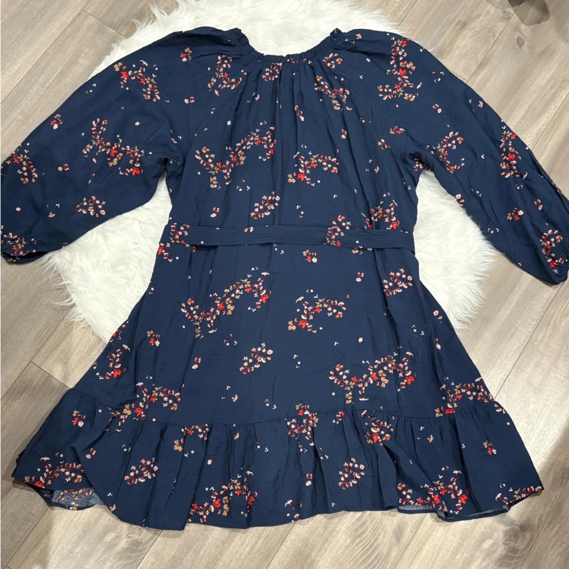 🆕 Sonoma Navy Floral Dress Size 2X - Image 2
