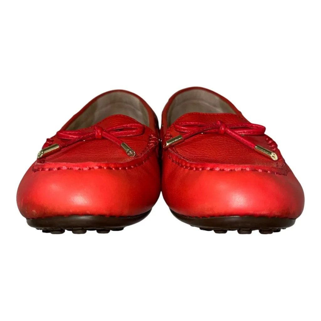 EUC VIONIC Red Virginia Leather Women’s Driving Loafers - 7.5 - Image 3