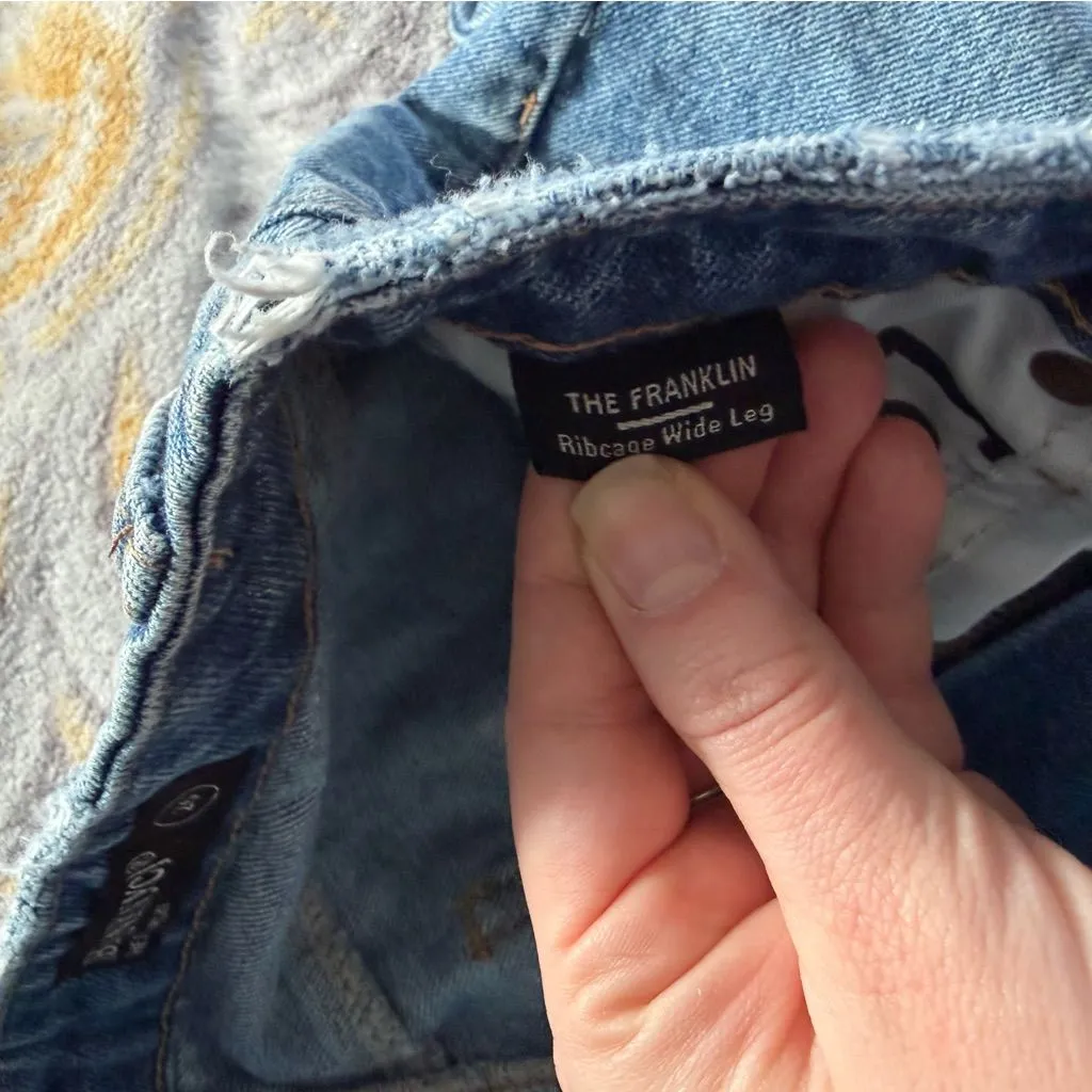 Blank NYC the Franklin ribcage wide leg jeans size 26 - Image 4