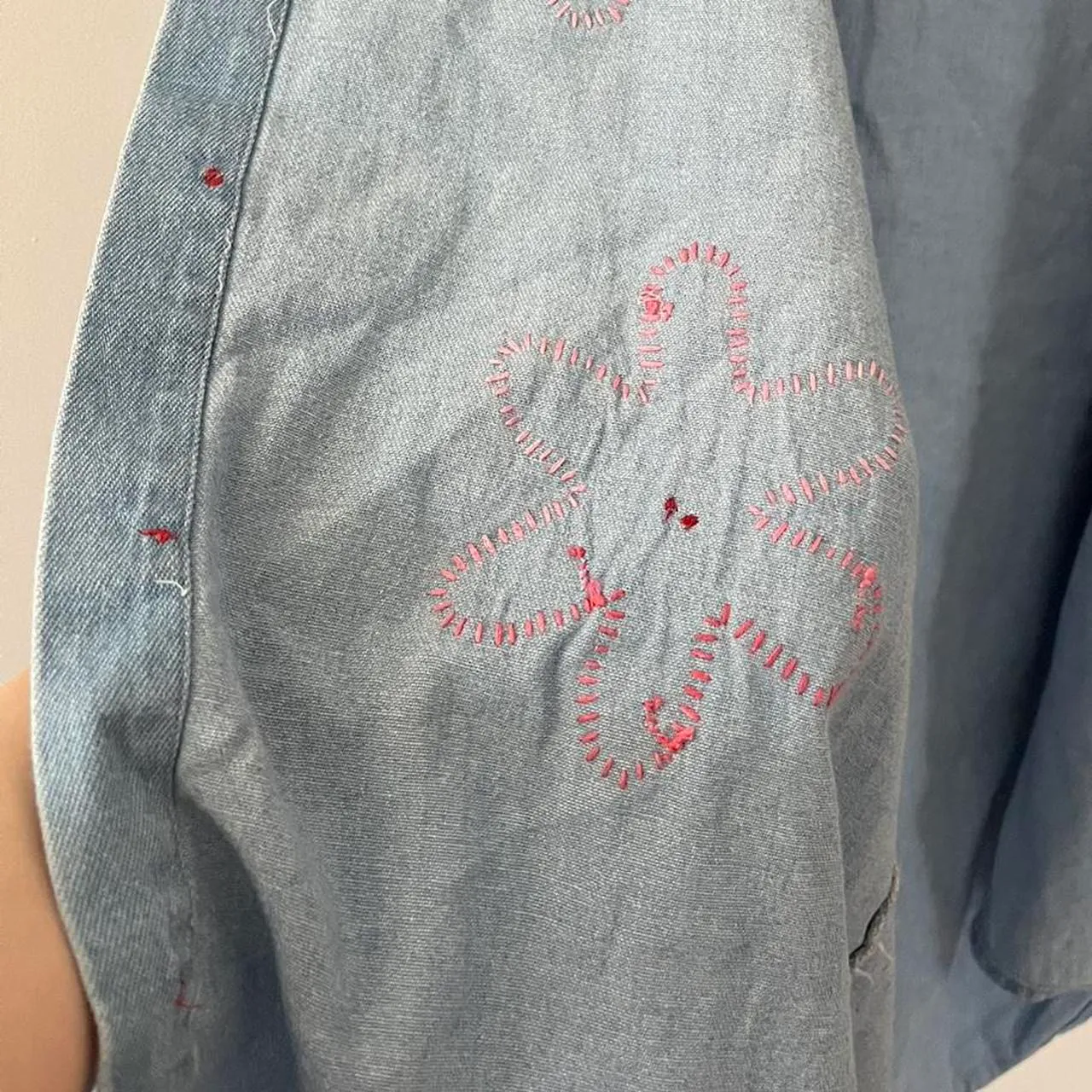 Denim Button-Up - Image 4