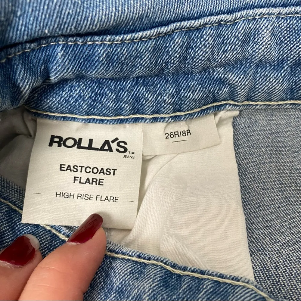 Rolla’s East Coast Flare Overall Jumpsuit Size 26/8 - Image 12