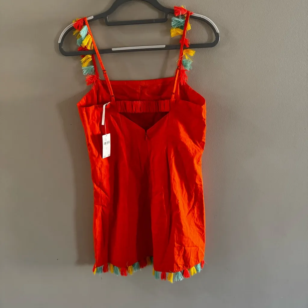 🌺 Anthropologie “Fiesta Tassel” Dress - Size Small (NWT!) 🌈 - Image 3