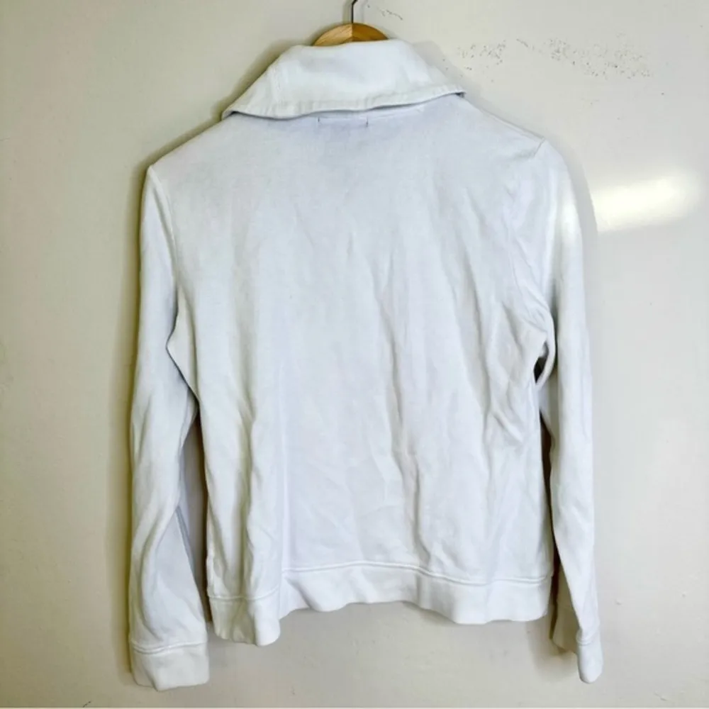 New Lauren Ralph Lauren Sweater Womens‎ Size Large White Toggle Buttons Pullover - Image 9