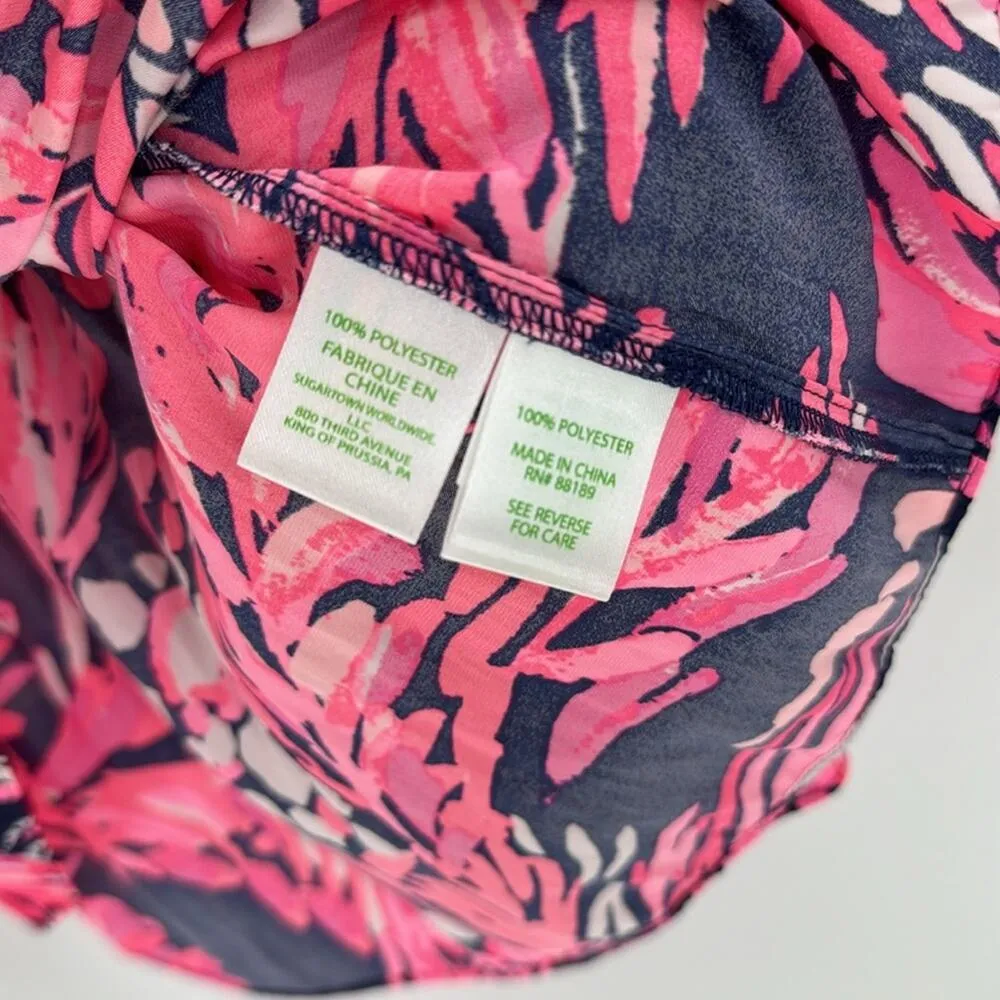 Lilly Pulitzer Tobyn Top Off The Shoulder lightweight summer vacation  size S - Image 4