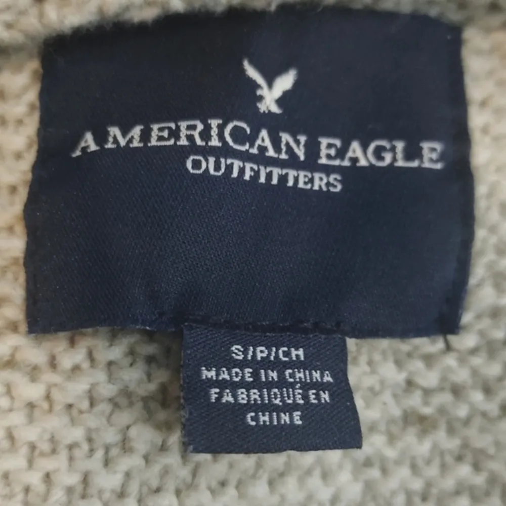 AEO - American Eagle Outfitters Pullover Hooded Knitted Sweater Size Small GUC - Image 5
