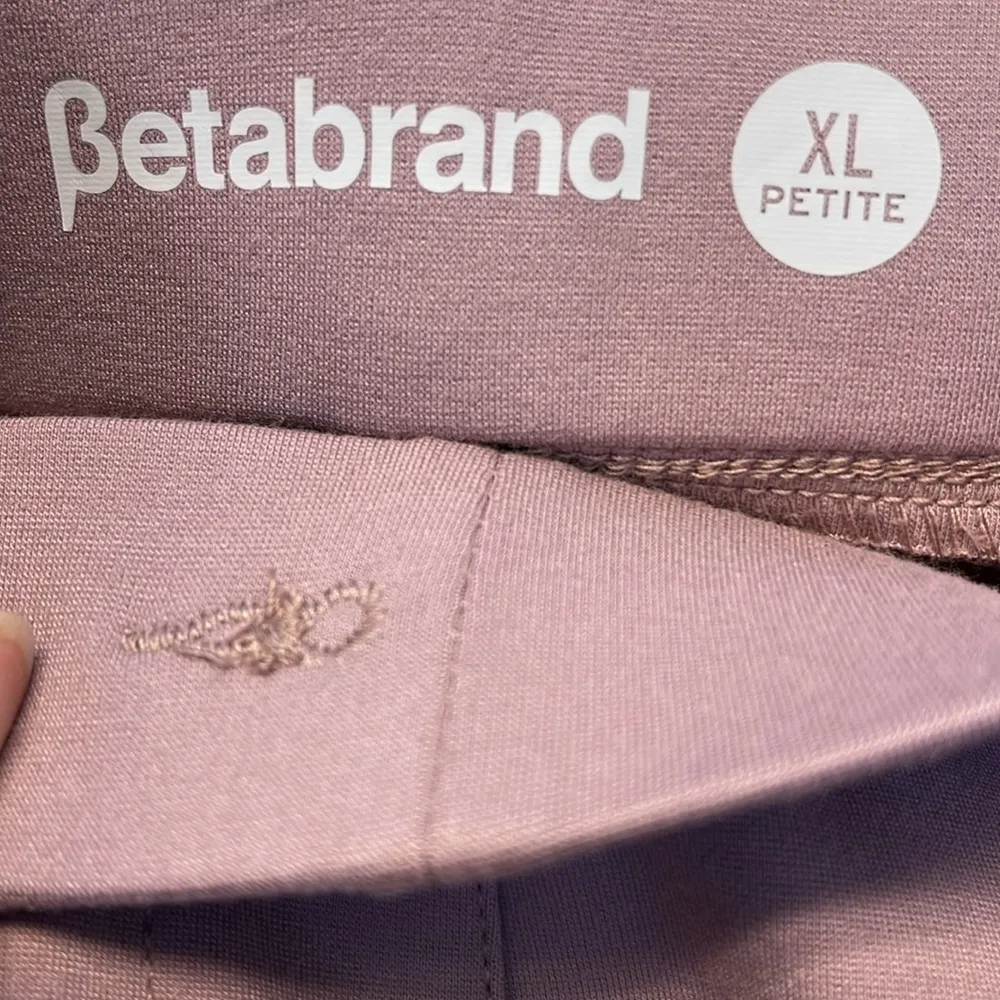 Women's Betabrand Lilac Straight Leg Yoga Pant Trouser Size XLP EUC #1337-LA - Image 6