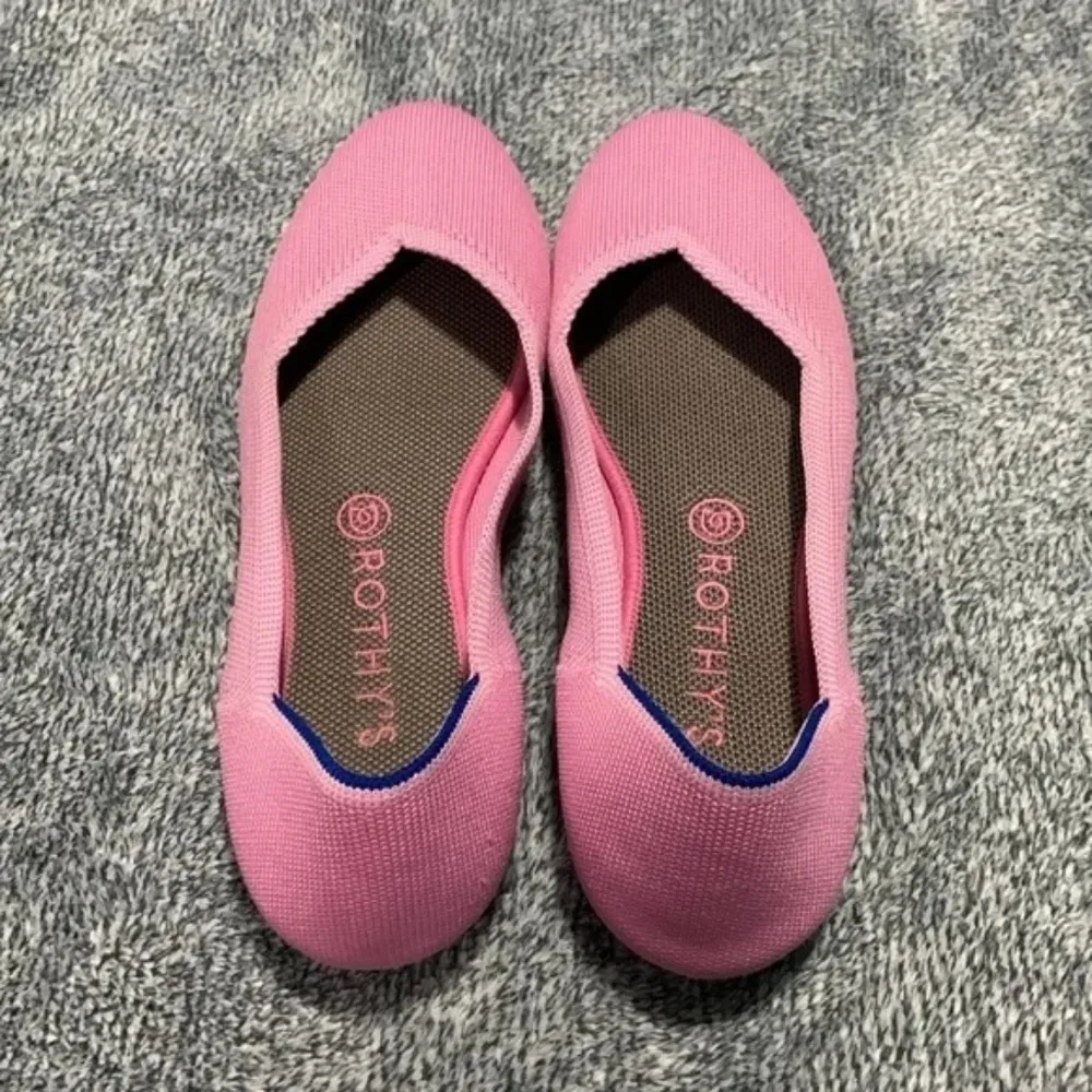 Pink Begonia Flats Size 10 - Image 6