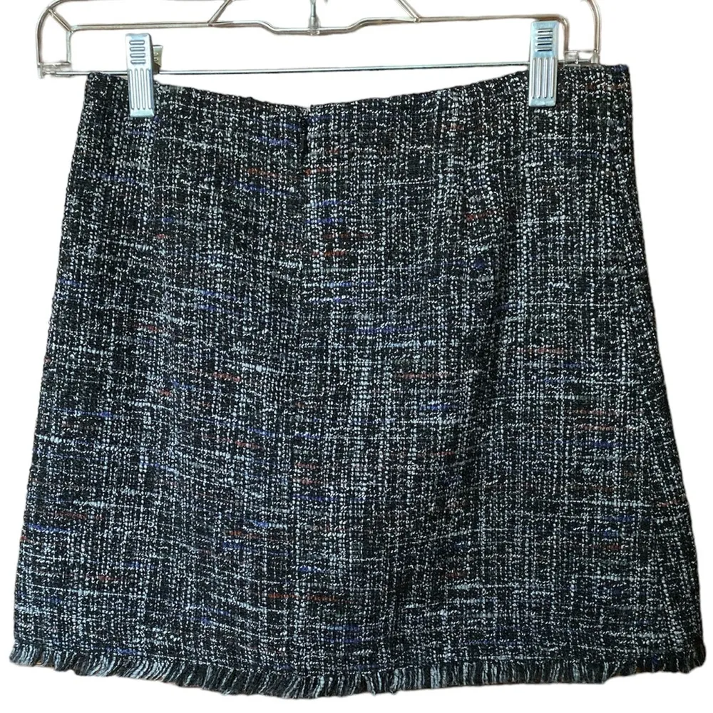 by Anthropologie Tatiana tweed mini skirt - Image 4