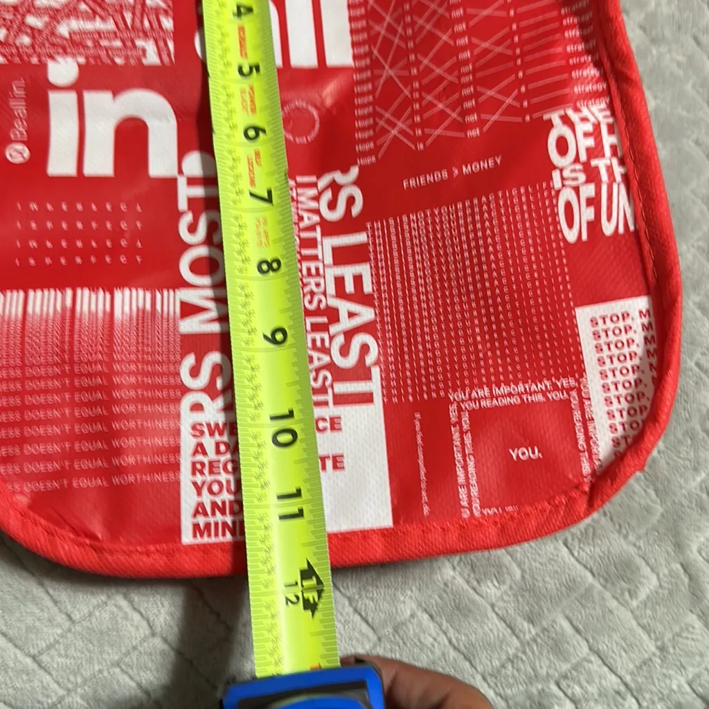 Lululemon reusable bag Red - Image 4