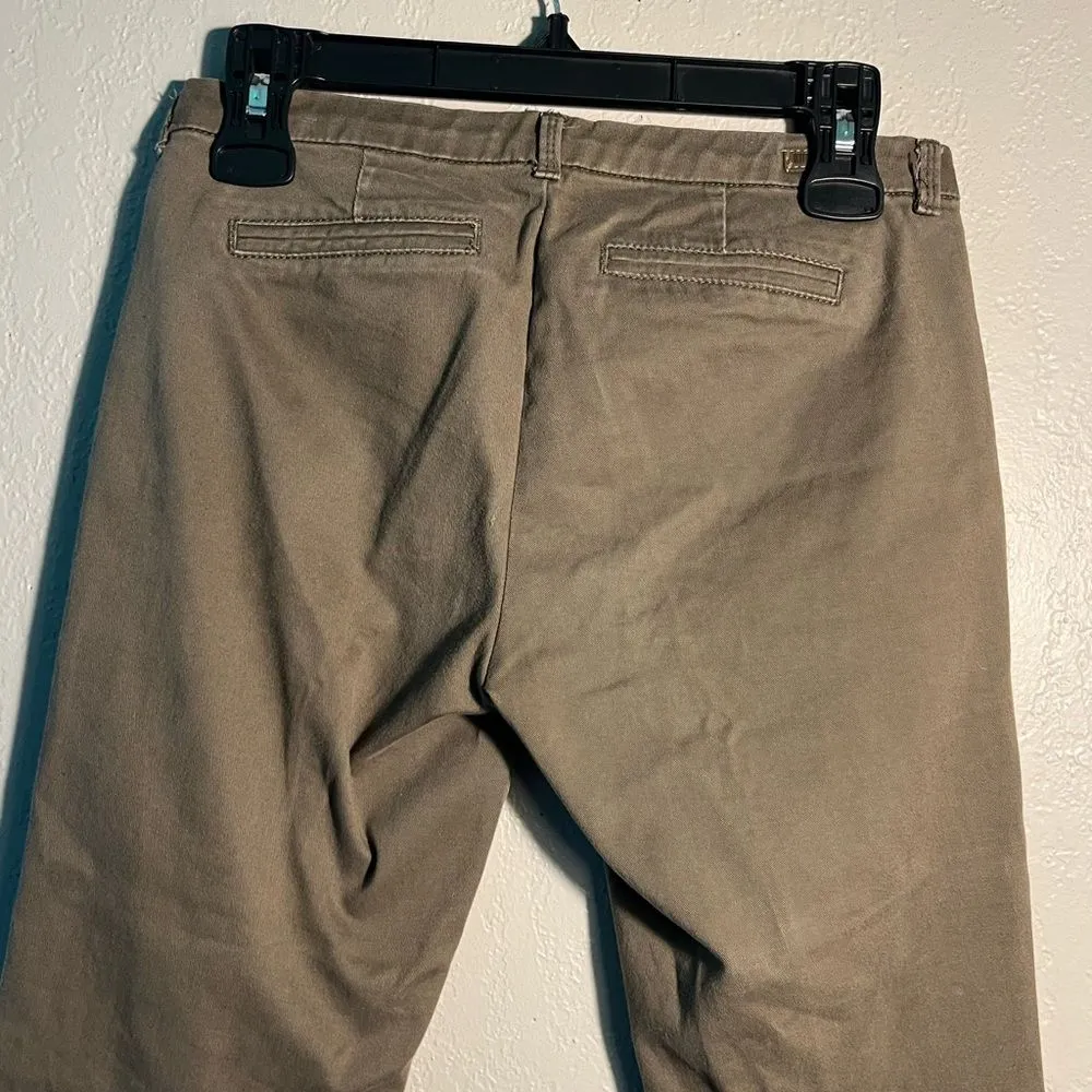 Kut from the Kloth Brown Relaxed Trousers Ankle-Length Chino GWEN SZ 0 Straight - Image 8