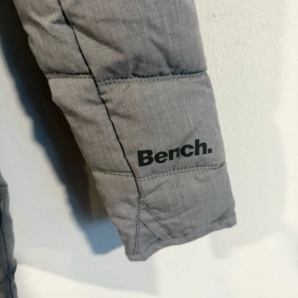 Bench  GRAY THINSULATE QUILTED PUFFER JACKET SIZE SMALL - Image 5