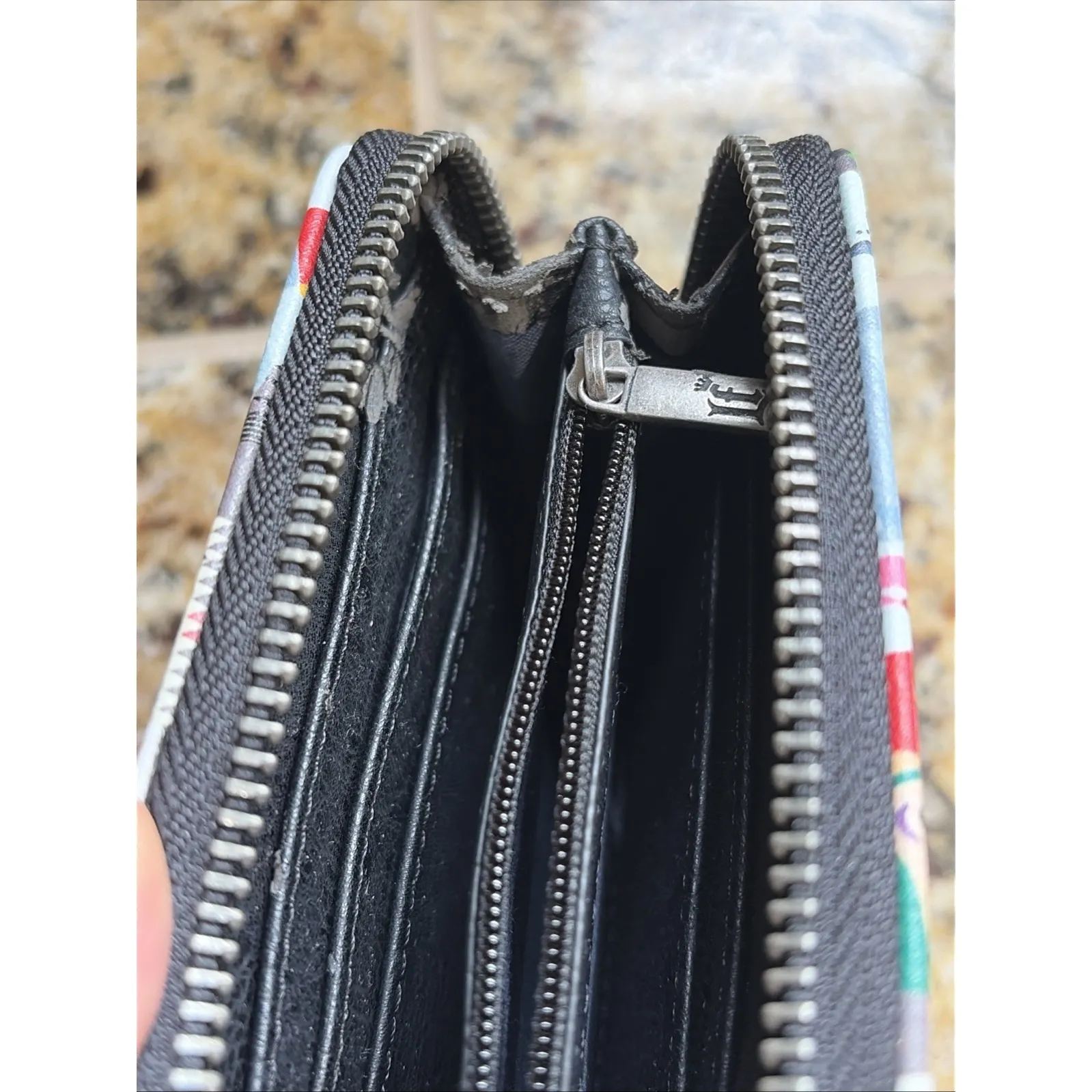 Loungefly Disney Tim Burton Nightmare Before Christmas Zip Around Card Wallet - Image 12