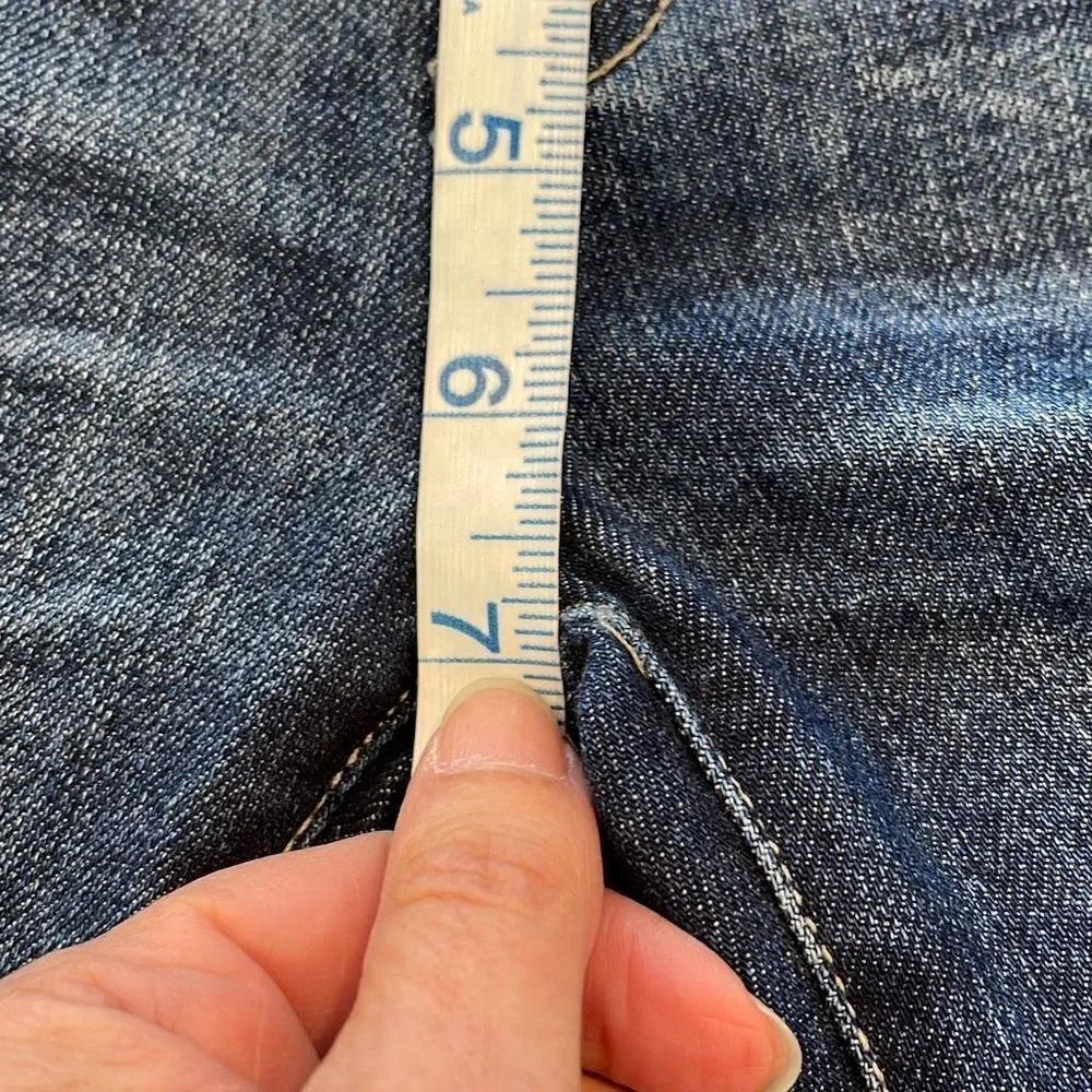 Adriano Goldschmied Women's Stilt Roll Up Cigarette Straight Jeans Blue Size 25R - Image 10