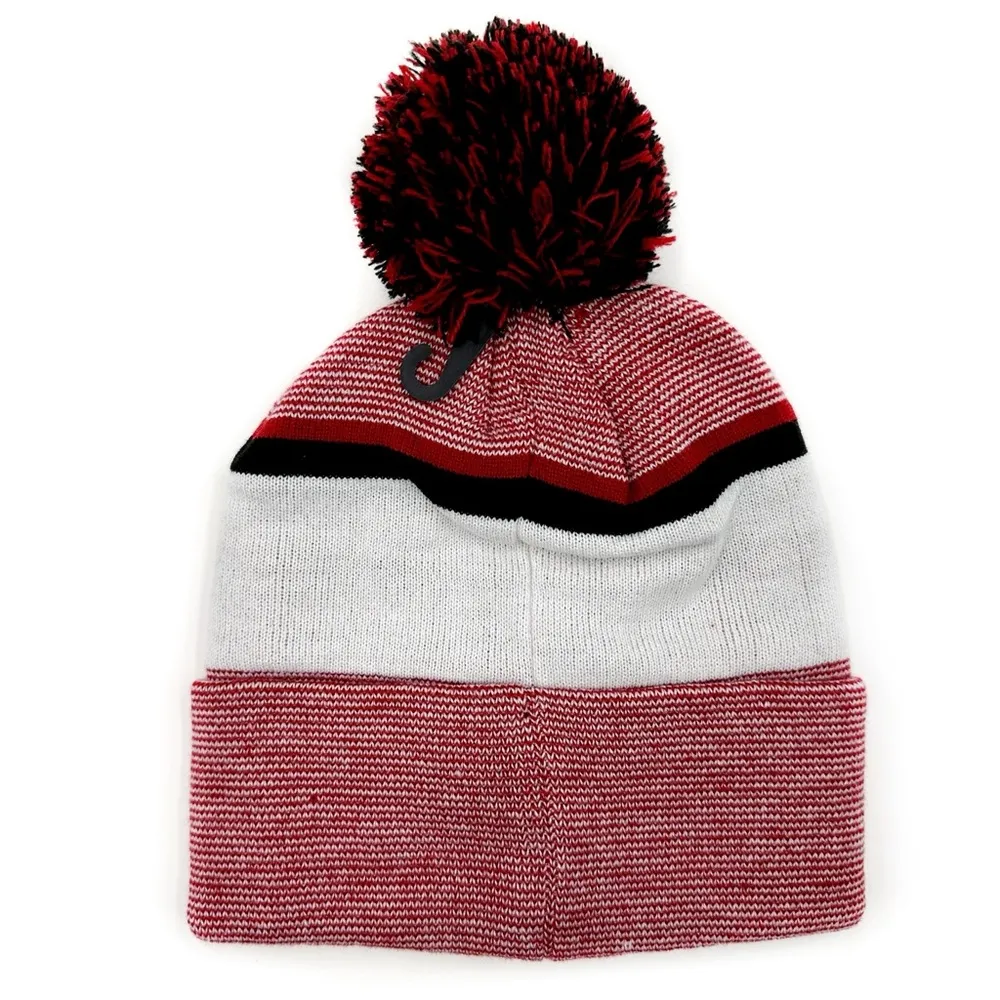 Miami Heat Beanie Mens Womens NBA Knit Winter Hat Embroidered Red Fan Gear Gift - Image 5