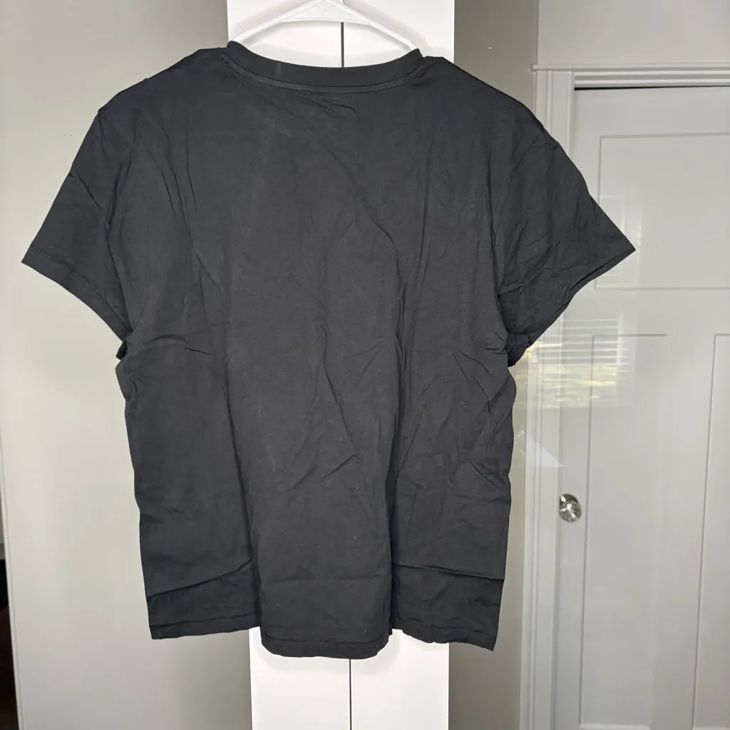 NWT J. Crew Feather Jersey Slim-classic T-shirt Short Sleeve Black - Image 3