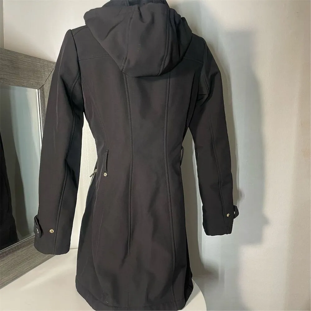 COPY - Michael Kors Women's Hooded Black coat Size S - Image 11