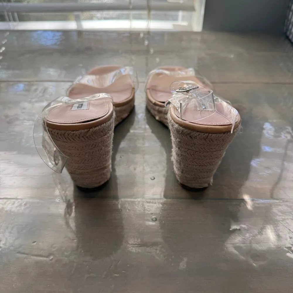 Chelsea & Violet Melne Wedge Espadrilles Heels Sz 9.5 - Image 9