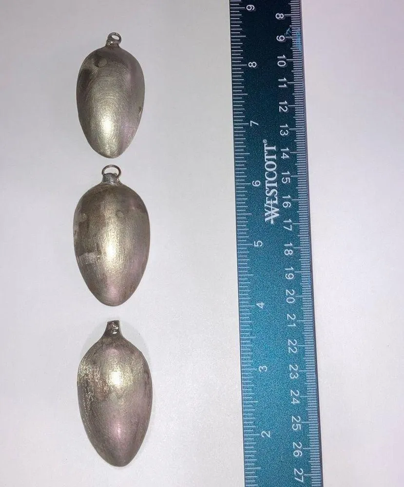 Hand crafted spoon pendants Gray - Image 6