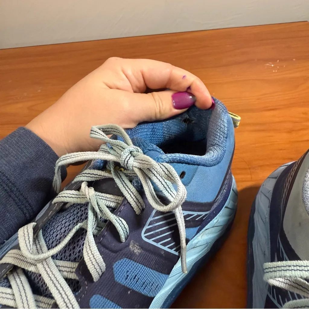 Hoka Stinson ATR 5 Women's Running Athletic Shoe Navy Blue Workout Comfort W9 - Image 4