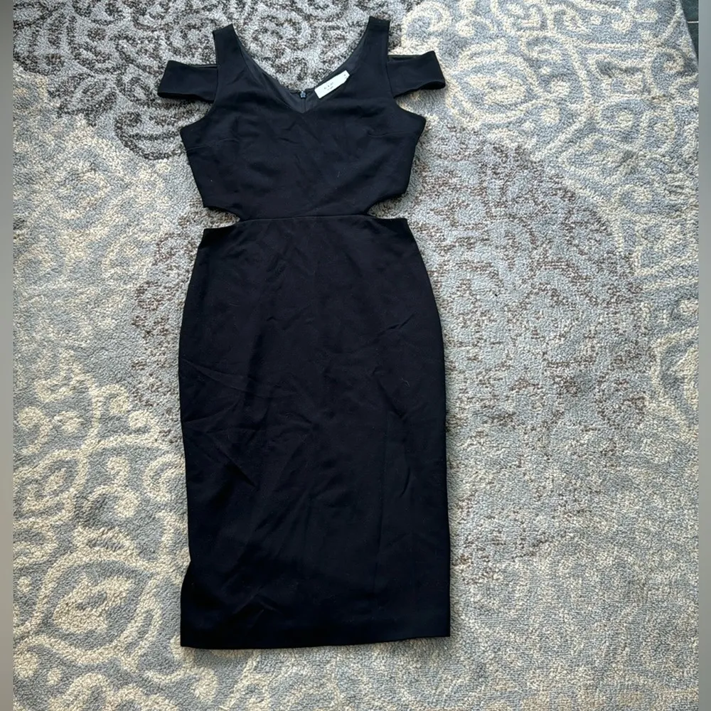 Ali & Jay Ponte Body-con Dress Black Medium - Image 2