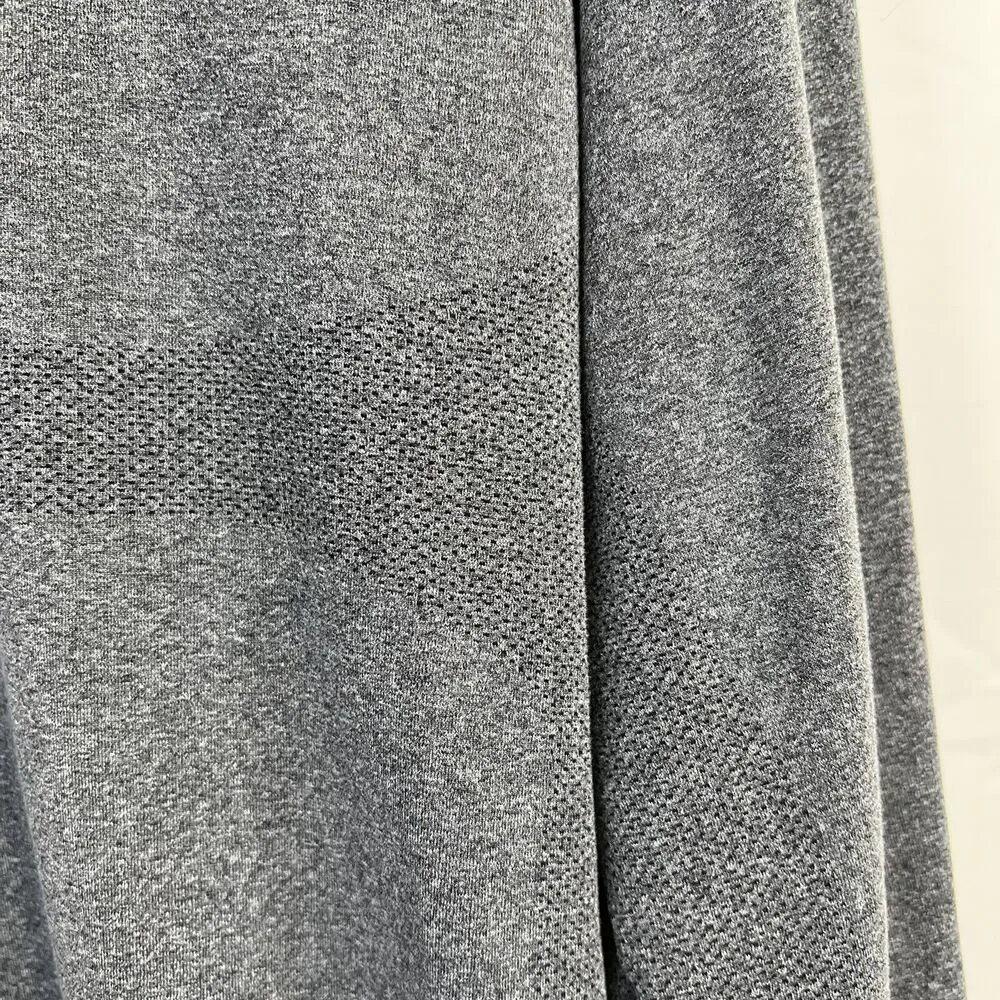 Zyia Active Size XL Top Gray Performance Seamless Long Sleeve Vented Workout - Image 5