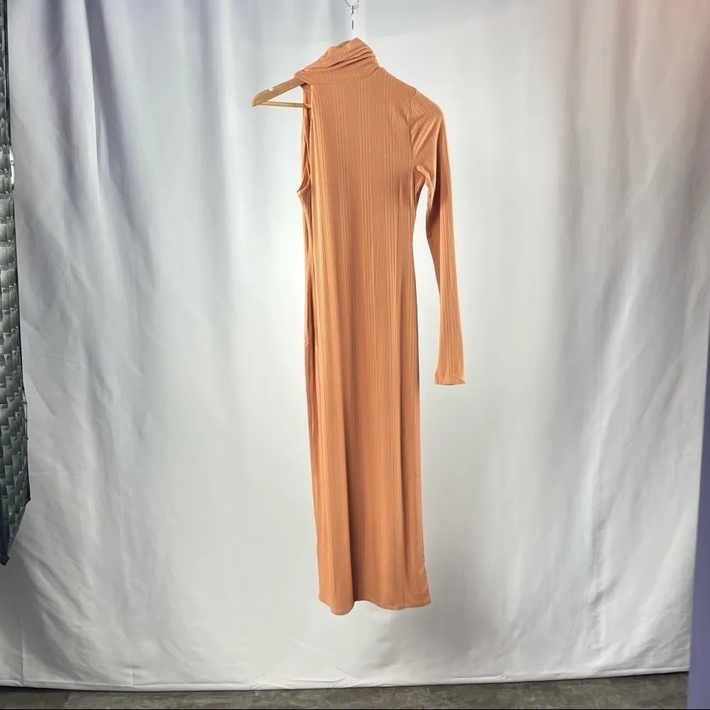 NWT Lovers and Friends‎ Trisha Midi Dress in Dark Nude Size Small - Image 6
