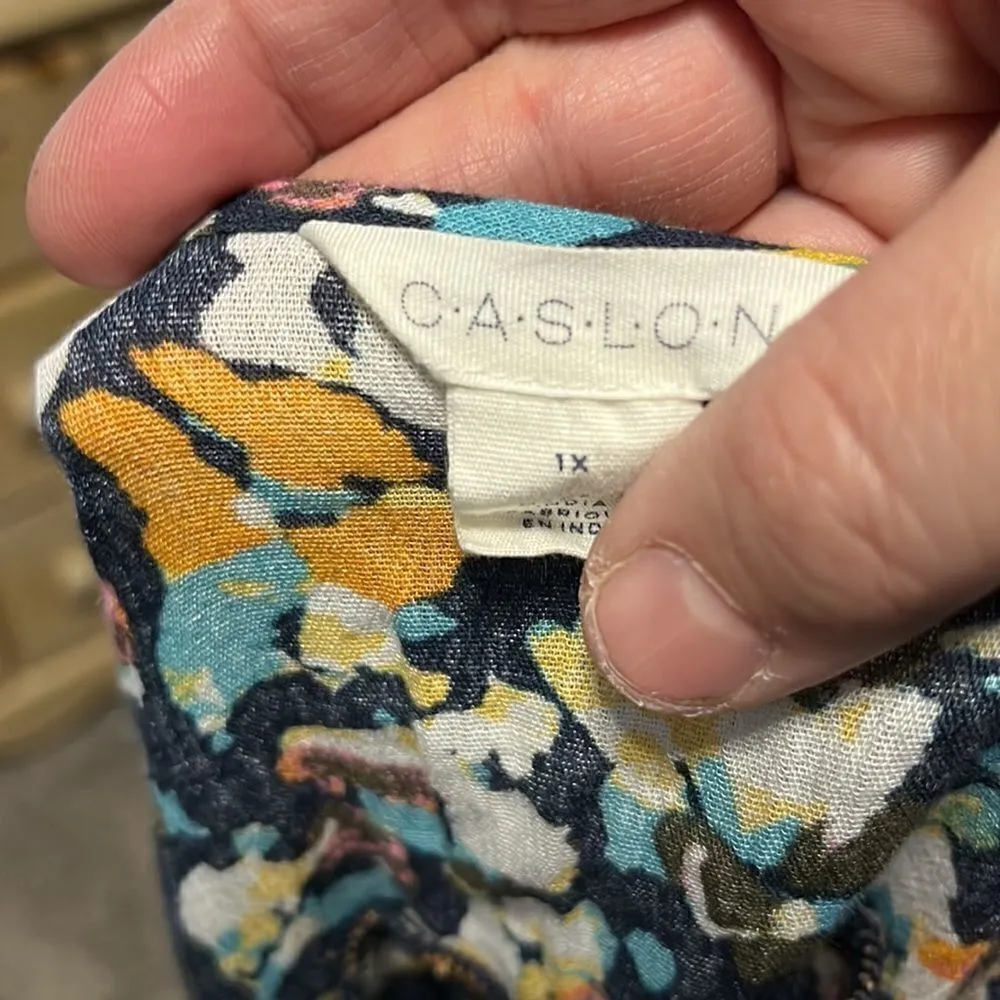 Caslon - colorful blouse - 1X - Image 4