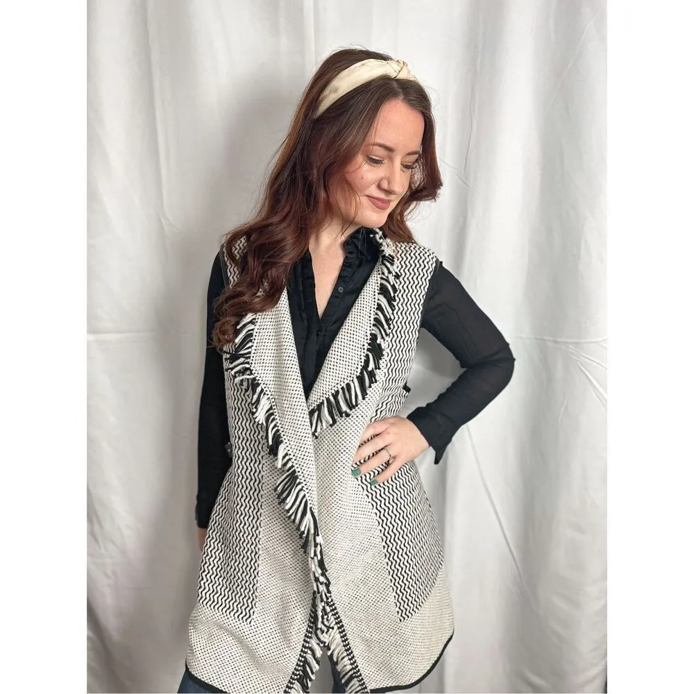 Chico’s Fringe Sweater Vest - Image 13