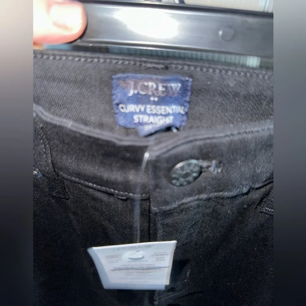 🆕 J.Crew Curvy Essential Straight Jeans Petite - Image 2