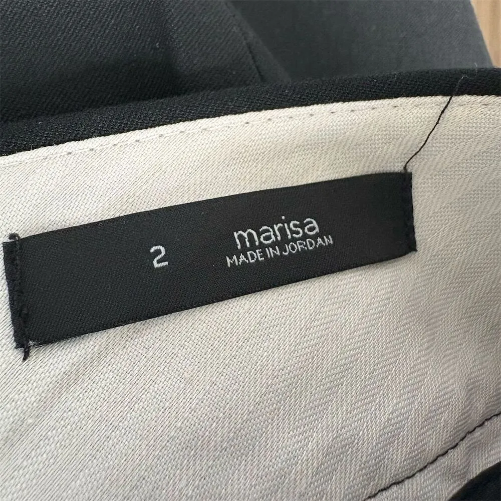 2 Pairs of Ann Taylor LOFT Women's Ankle Pants Size 2 Low Rise Black and Gray - Image 4