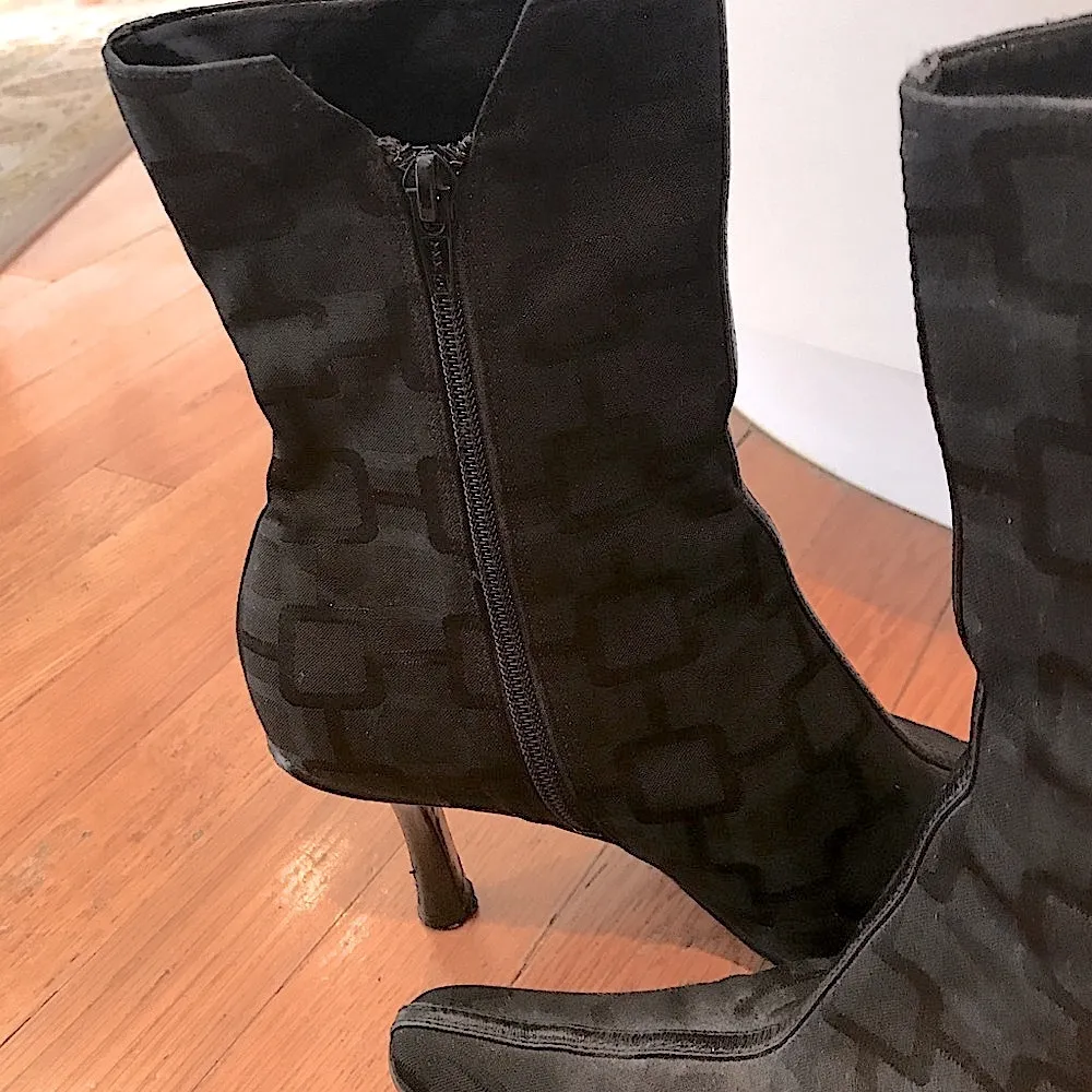 Nine West Black Mid Calf Boots - Image 6
