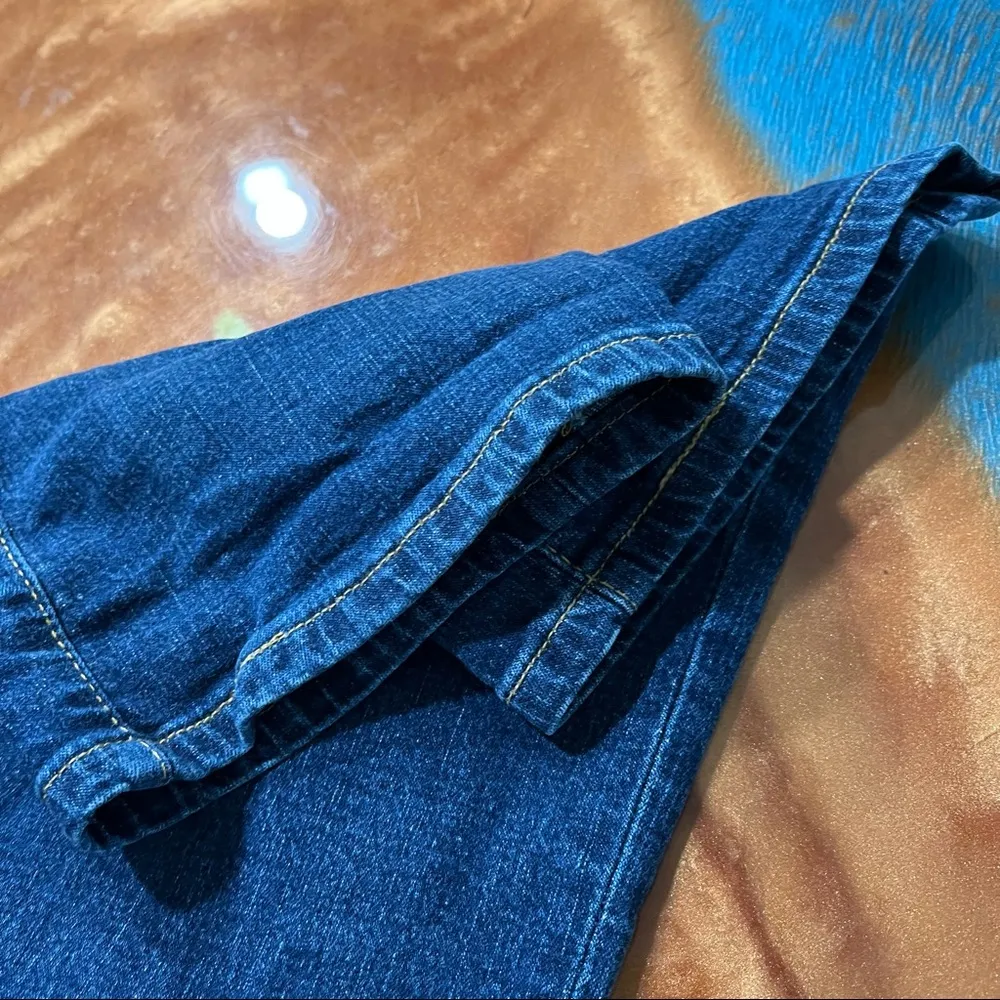 Vintage 2000s Y2K Levis SuperLow Stretch Boot Cut Jeans - Image 7